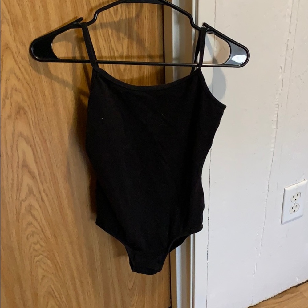 Black leotard